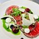 Hereford beef carpaccio